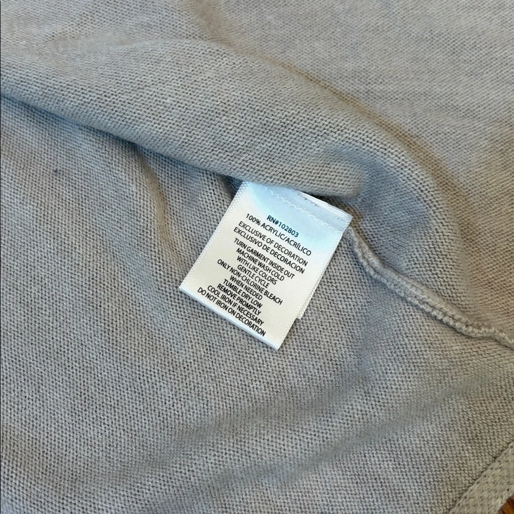 Napa Valley  Cowl Neck Buckle Poncho Sweater Size S/M - Slouchy Quiet Luxury‎